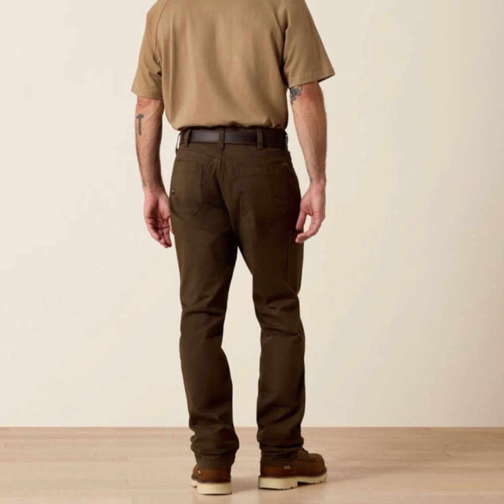 ARIAT Rebar M4 Low Rise DuraStretch Straight Leg Pant, Wren, 38/30, NWT
